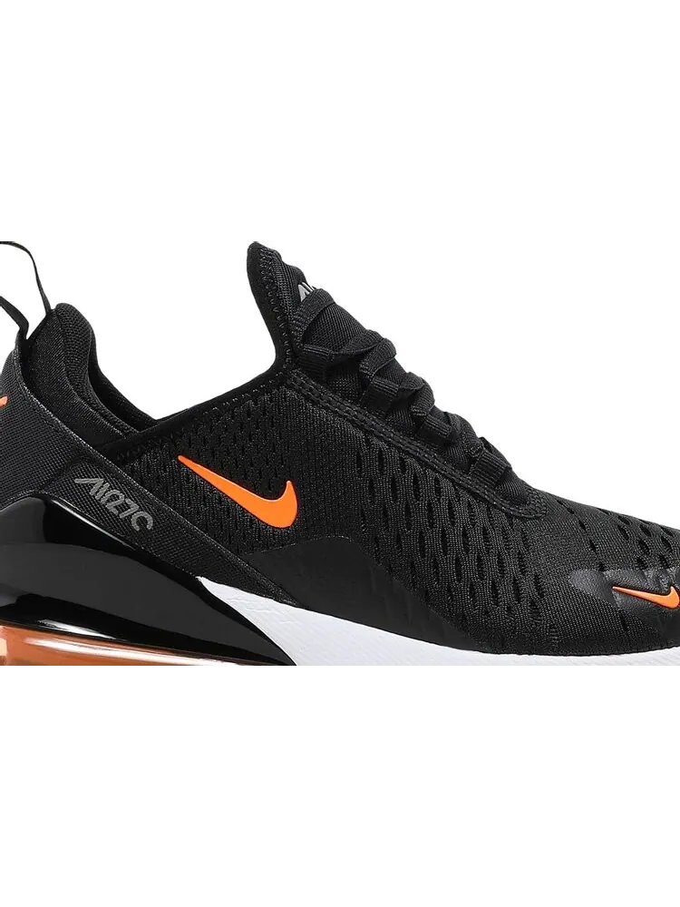 Кроссовки Nike Air Max 270 GS — изображение 2 из 8, черный оранжевый