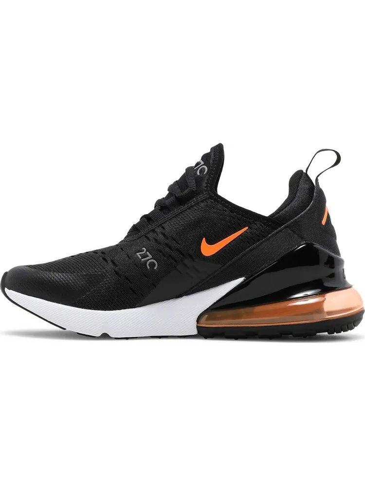 Кроссовки Nike Air Max 270 GS — изображение 3 из 8, черный оранжевый