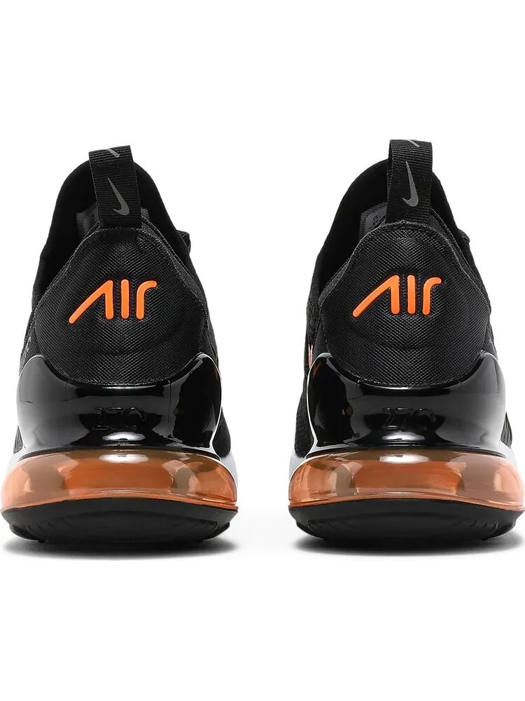 Кроссовки Nike Air Max 270 GS — изображение 6 из 8, черный оранжевый