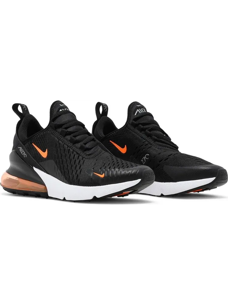 Кроссовки Nike Air Max 270 GS — изображение 8 из 8, черный оранжевый