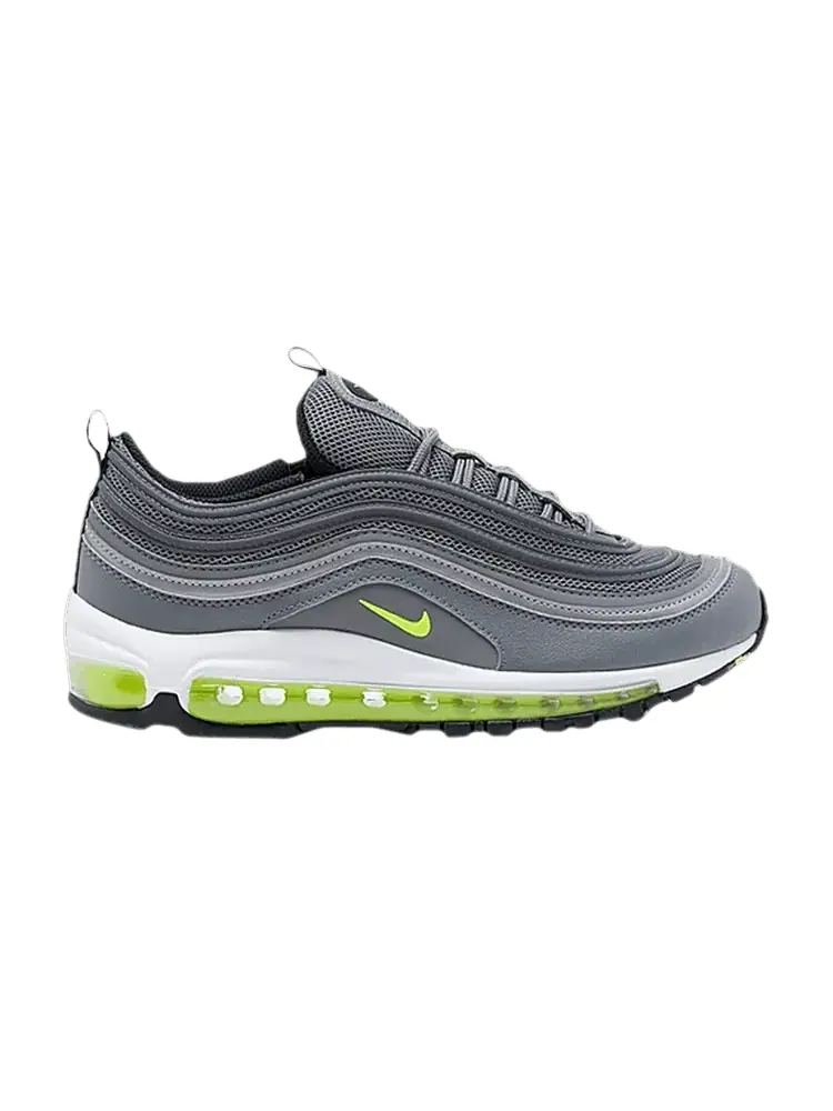 Кроссовки Nike Air Max 97 GS 'Smoke Grey Volt' — изображение 1 из 1, серый//белый/черный