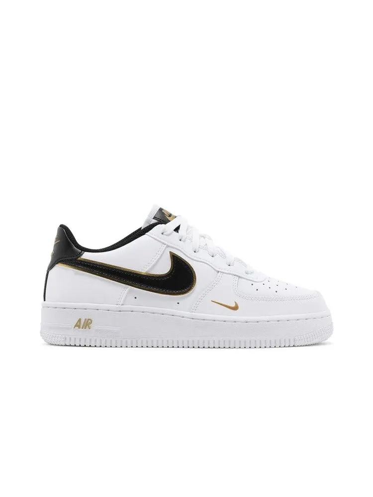 Кроссовки Nike Air Force 1 LV8 GS 'White Metallic Gold' — изображение 2 из 9