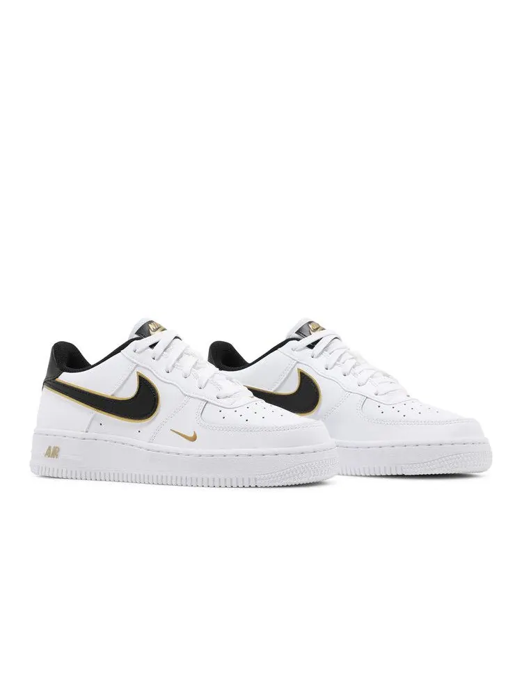 Кроссовки Nike Air Force 1 LV8 GS 'White Metallic Gold' — изображение 9 из 9
