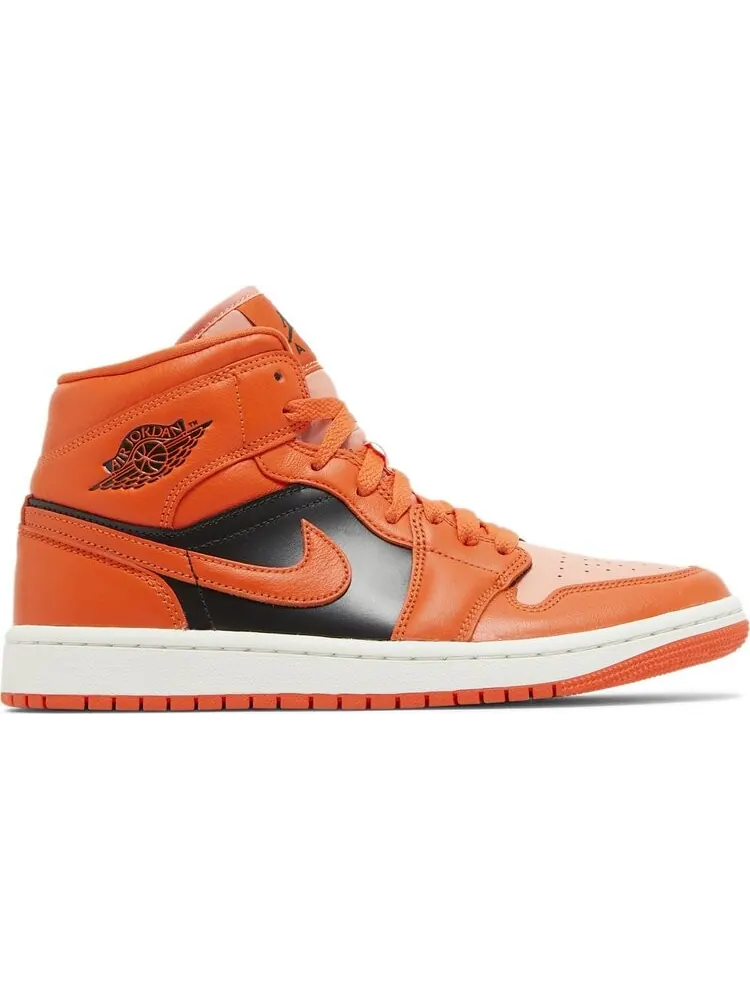 Кроссовки Air Jordan 1 Mid SE 'Rush Orange' — изображение 1 из 8, оранжевый