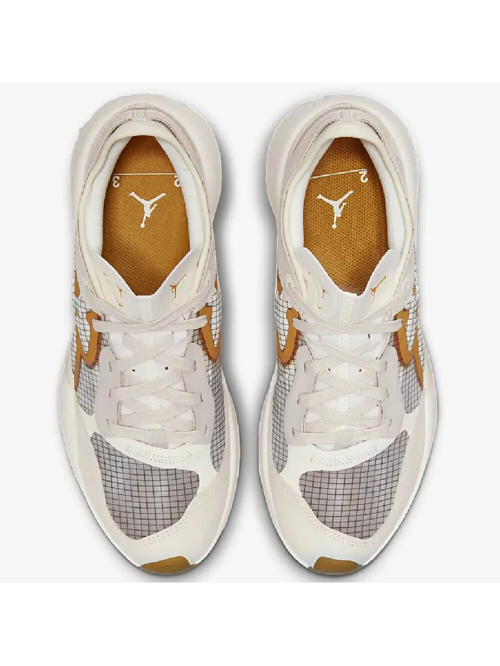 Кроссовки Nike Air Jordan Delta 3 Low — изображение 3 из 8, бежевый/оранжевый