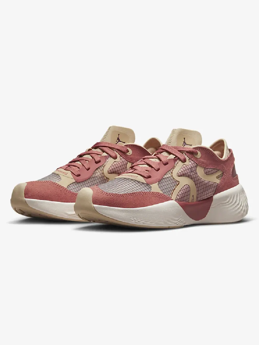 Кроссовки Nike Air Jordan Delta 3 Low — изображение 2 из 8, бежевый/розовый