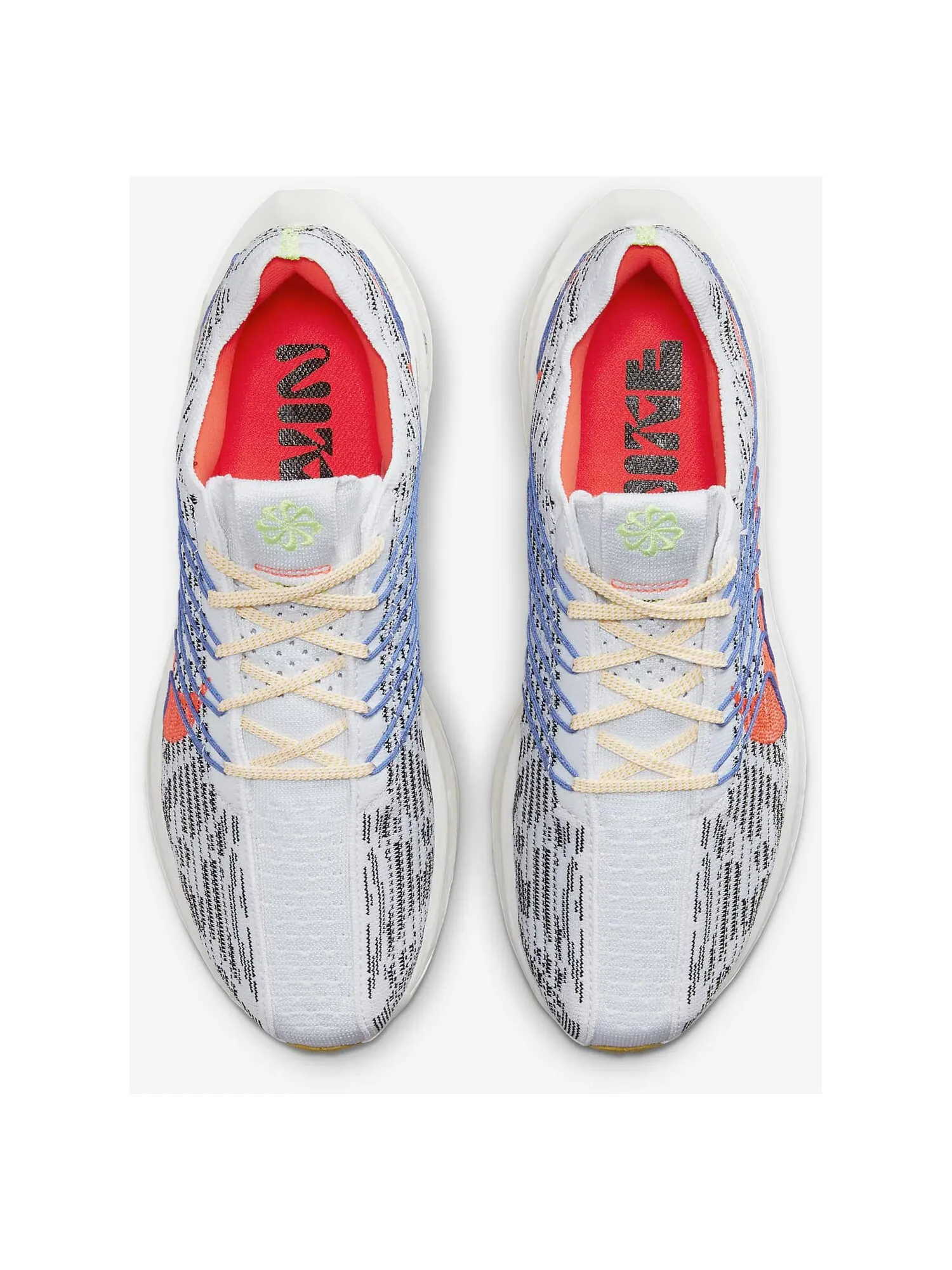 Кроссовки Nike Pegasus Turbo Next Nature — изображение 3 из 7, платина/черный/красный