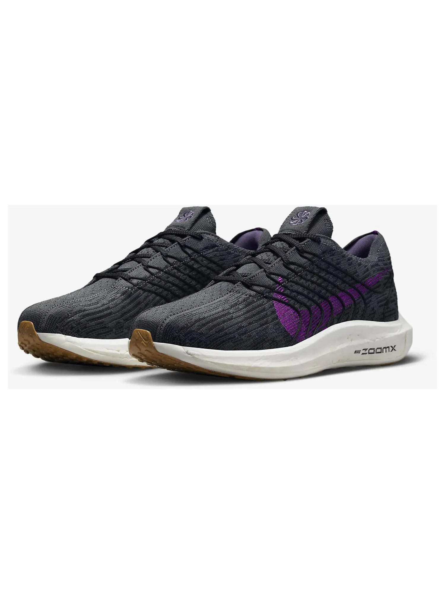 Кроссовки Nike Pegasus Turbo Next Nature — изображение 2 из 7, черный/фиолетовый