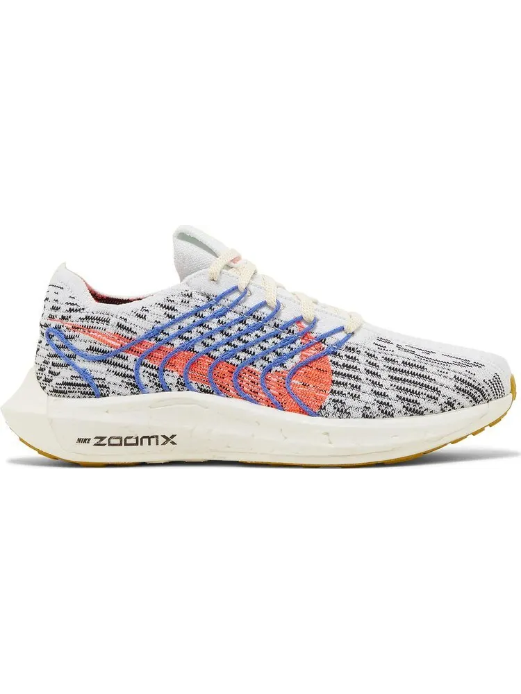 Кроссовки Nike Wmns Pegasus Turbo Next Nature 'Pure Platinum Bright Crimson' — изображение 1 из 8, белый