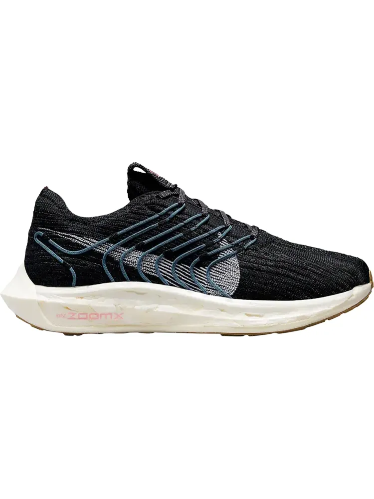 Кроссовки Nike Wmns Zoom Pegasus Turbo Next Nature 'Black Noise Aqua' — изображение 1 из 1, черный