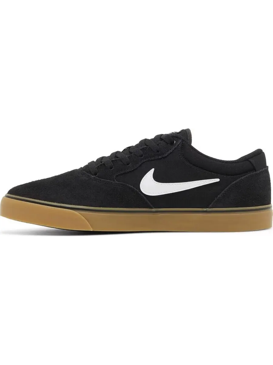 Кроссовки Nike Chron 2 SB 'Black Gum Light Brown' — изображение 2 из 8, черный