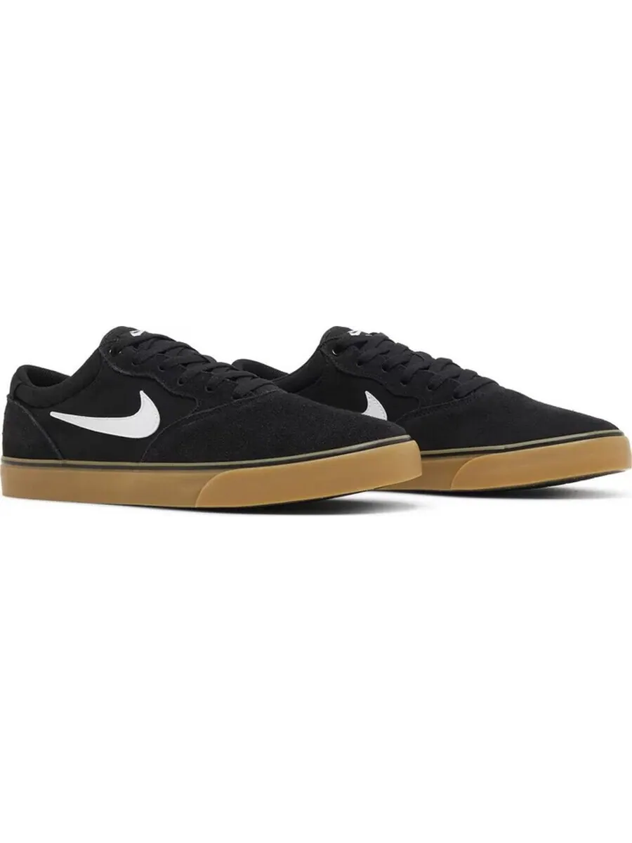 Кроссовки Nike Chron 2 SB 'Black Gum Light Brown' — изображение 3 из 8, черный