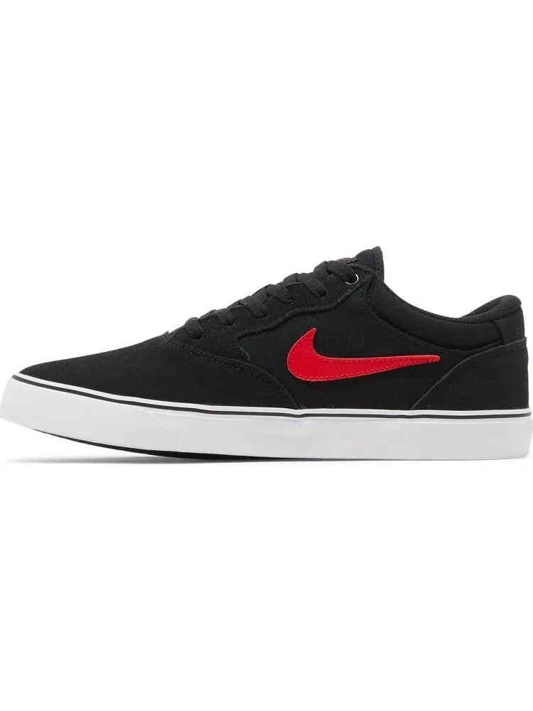 Кроссовки Nike Chron 2 SB 'Black University Red' — изображение 3 из 8, черный