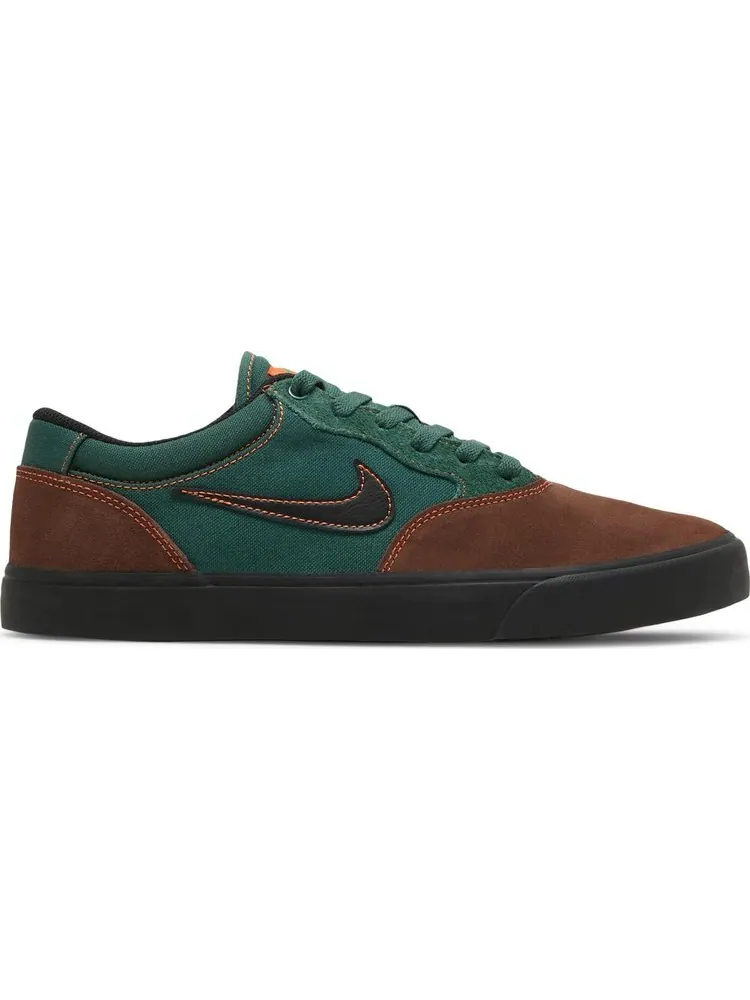 Кроссовки Nike Chron 2 SB 'Light Chocolate Noble Green' — изображение 1 из 8, зеленый