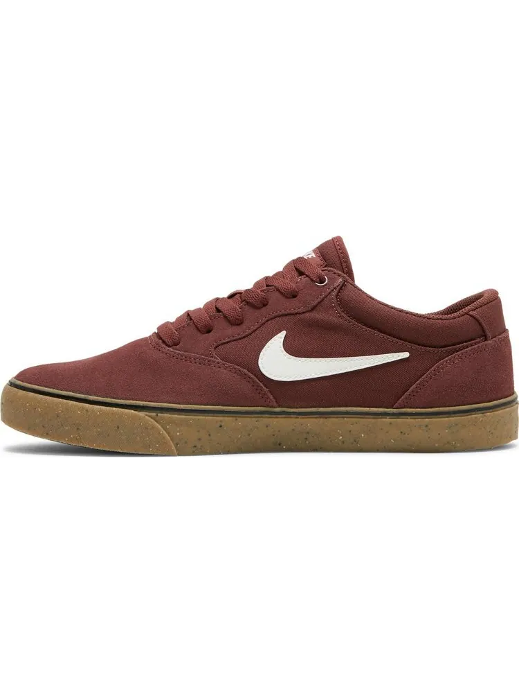 Кроссовки Nike Chron 2 SB 'Dark Pony Gum Light Brown' — изображение 3 из 8, красный