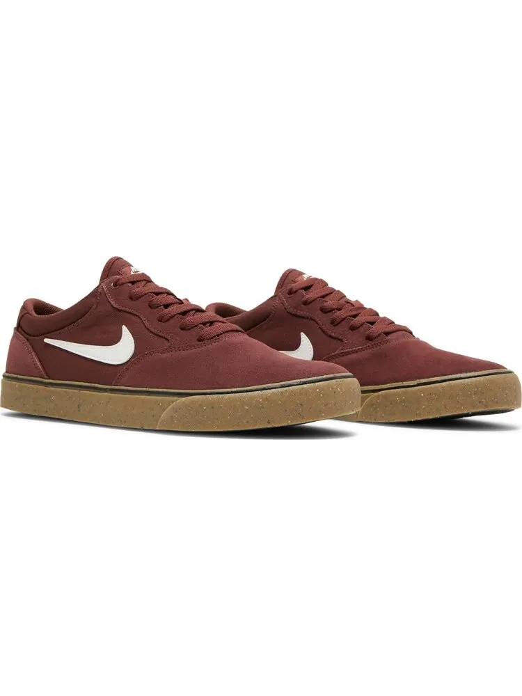 Кроссовки Nike Chron 2 SB 'Dark Pony Gum Light Brown' — изображение 8 из 8, красный