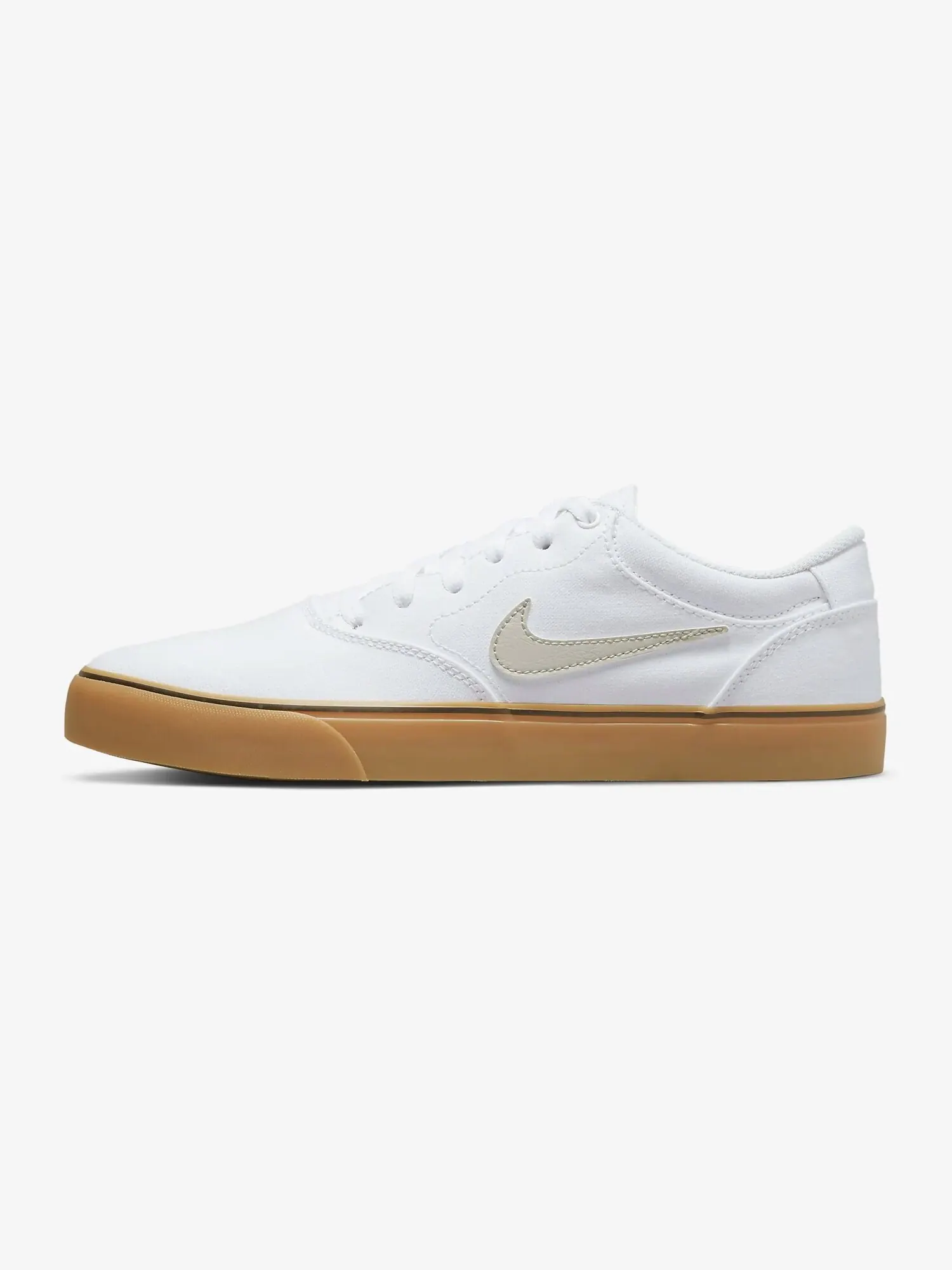 Кроссовки Nike Chron 2 Canvas SB 'White Gum' — изображение 1 из 8, белый
