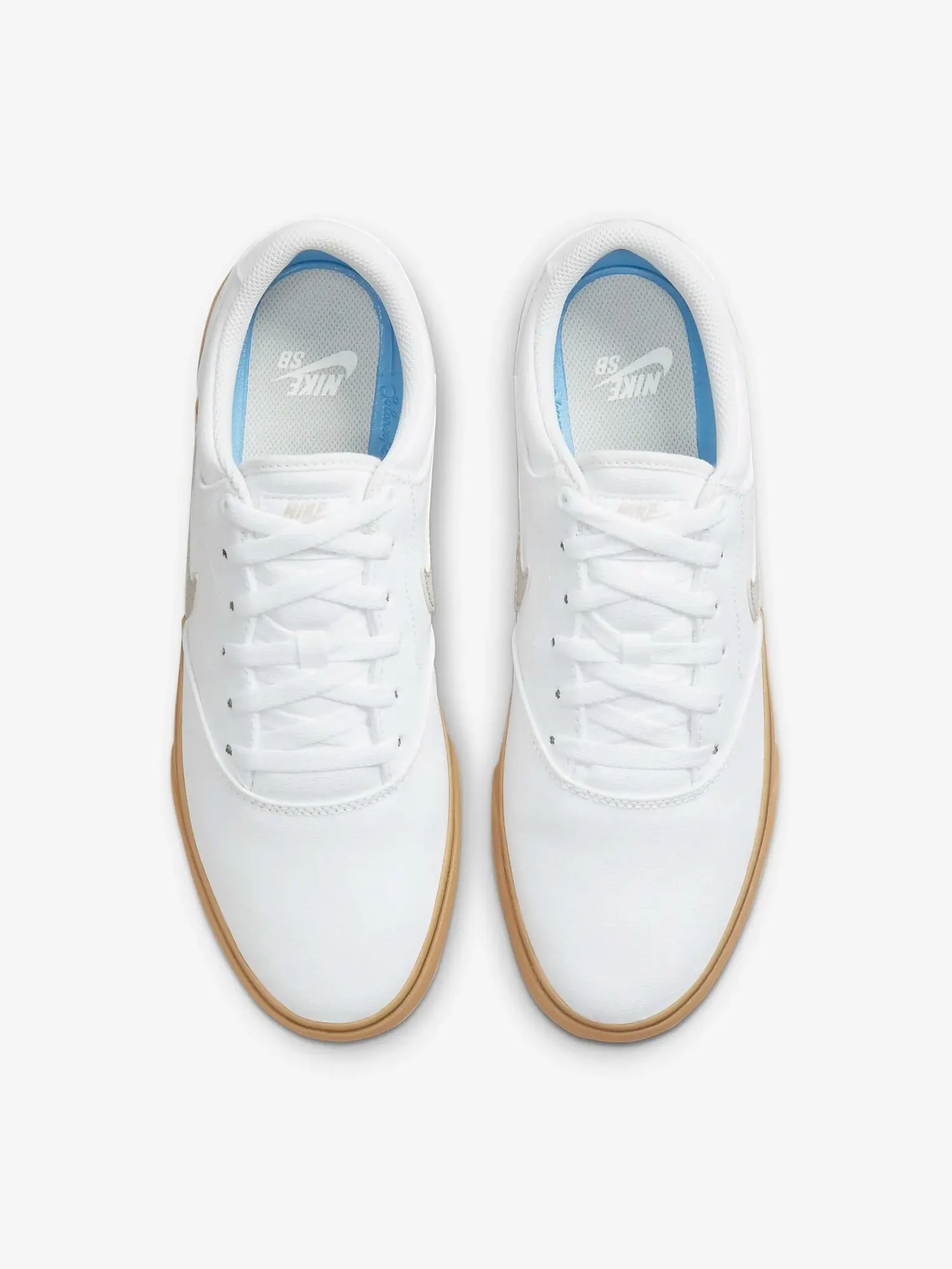 Кроссовки Nike Chron 2 Canvas SB 'White Gum' — изображение 3 из 8, белый