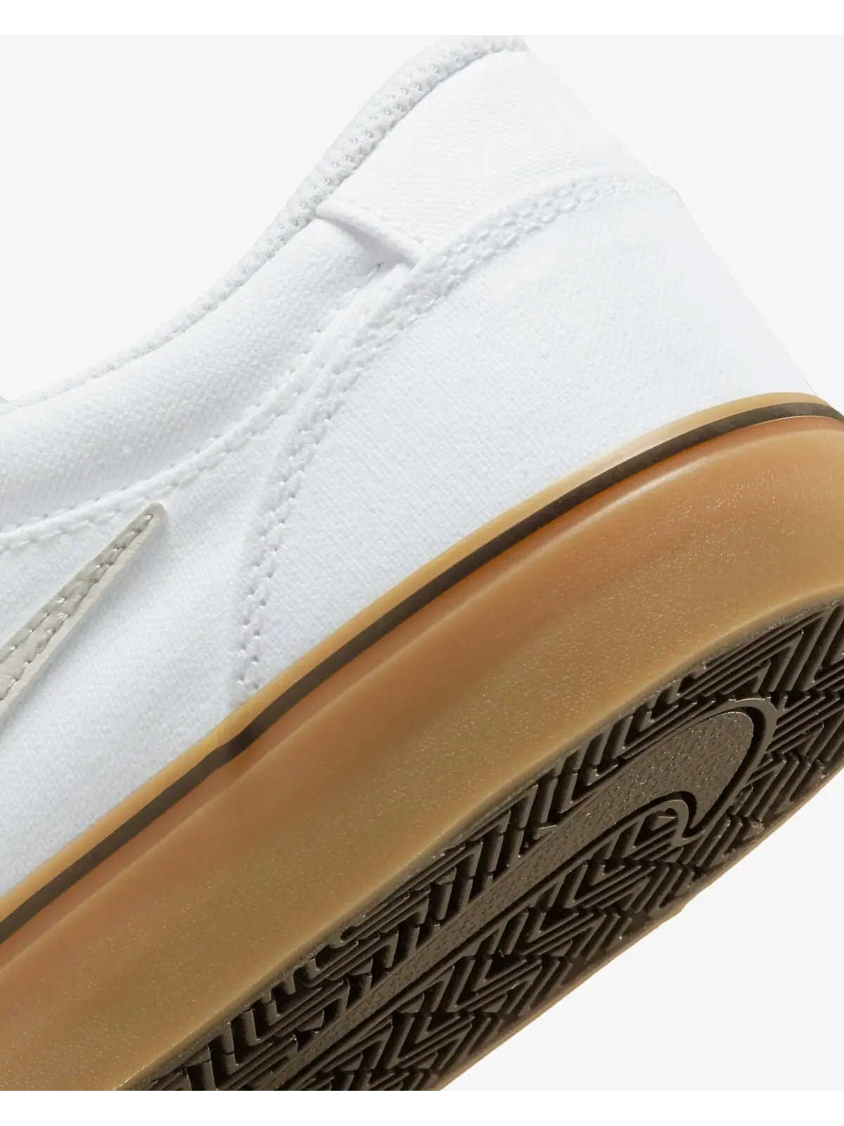 Кроссовки Nike Chron 2 Canvas SB 'White Gum' — изображение 8 из 8, белый