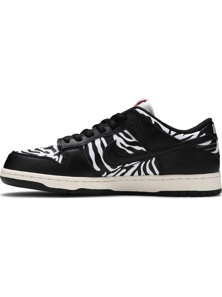 Кроссовки Nike Quartersnacks x Dunk Low SB 'Little Debbie’s Zebra Cakes' — изображение 3 из 8, черный