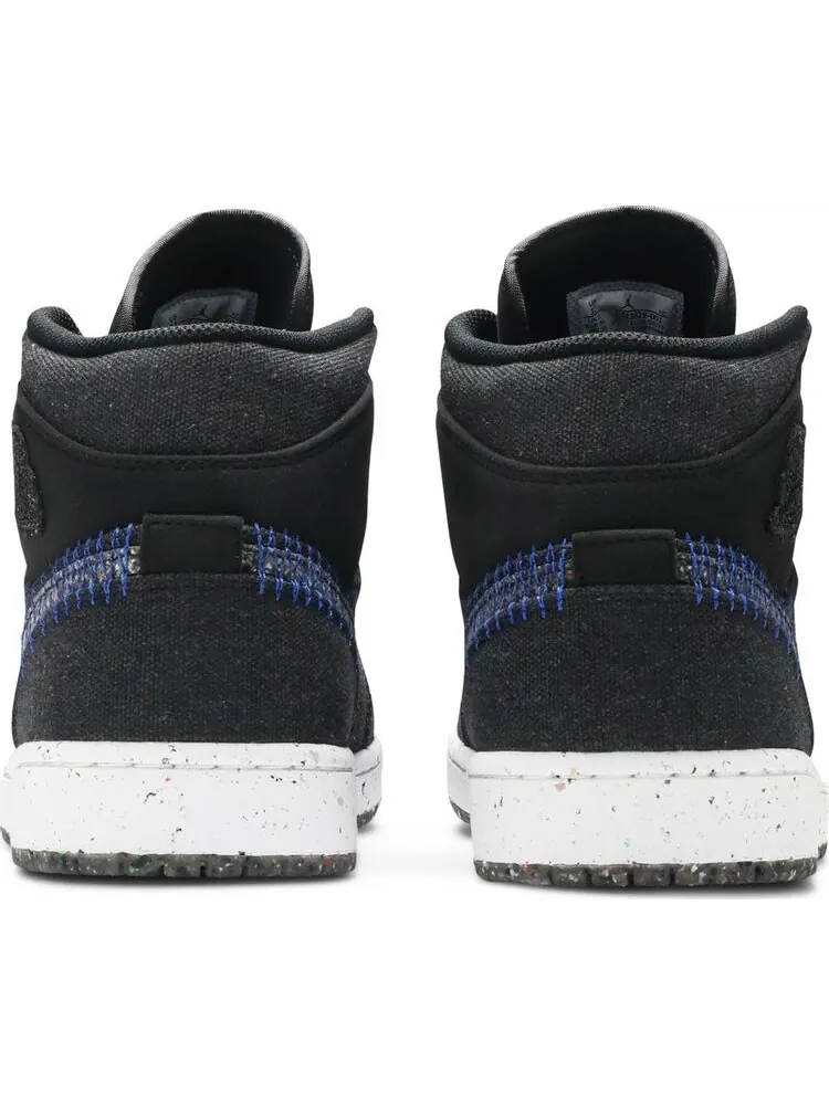 Кроссовки Air Jordan 1 Mid Crater — изображение 6 из 8, черный