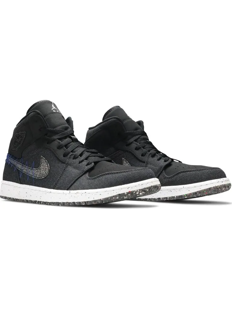 Кроссовки Air Jordan 1 Mid Crater — изображение 8 из 8, черный