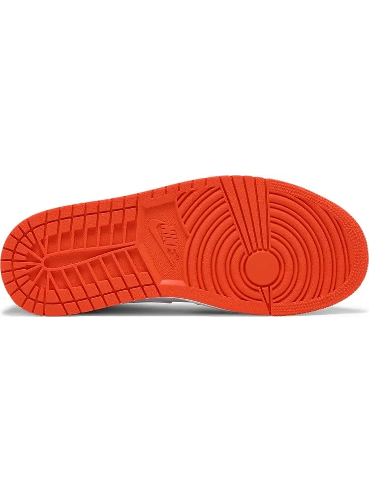 Кроссовки Air Jordan 1 Mid SE Electro Orange — изображение 4 из 8, оранжевый