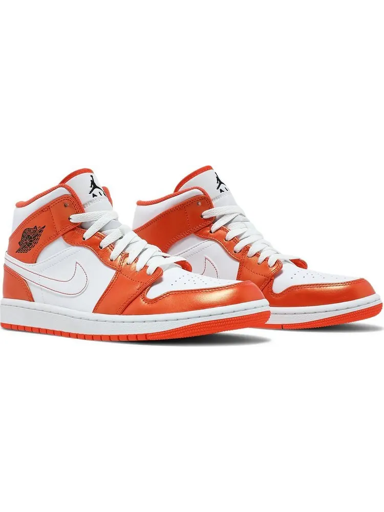 Кроссовки Air Jordan 1 Mid SE Electro Orange — изображение 8 из 8, оранжевый