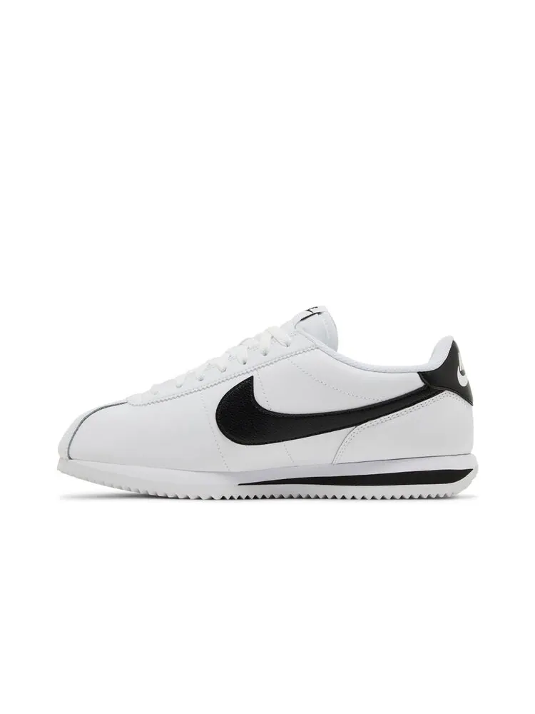 Кроссовки Nike Cortez белый/черный — изображение 3 из 4, белый черный