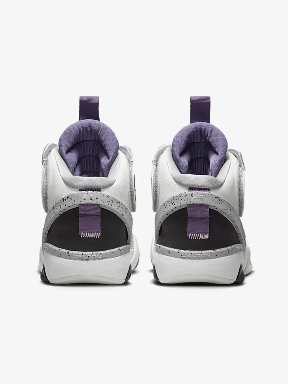 Баскетбольные кроссовки Nike Air Deldon "Together We Fly" — изображение 4 из 10, белый/серый