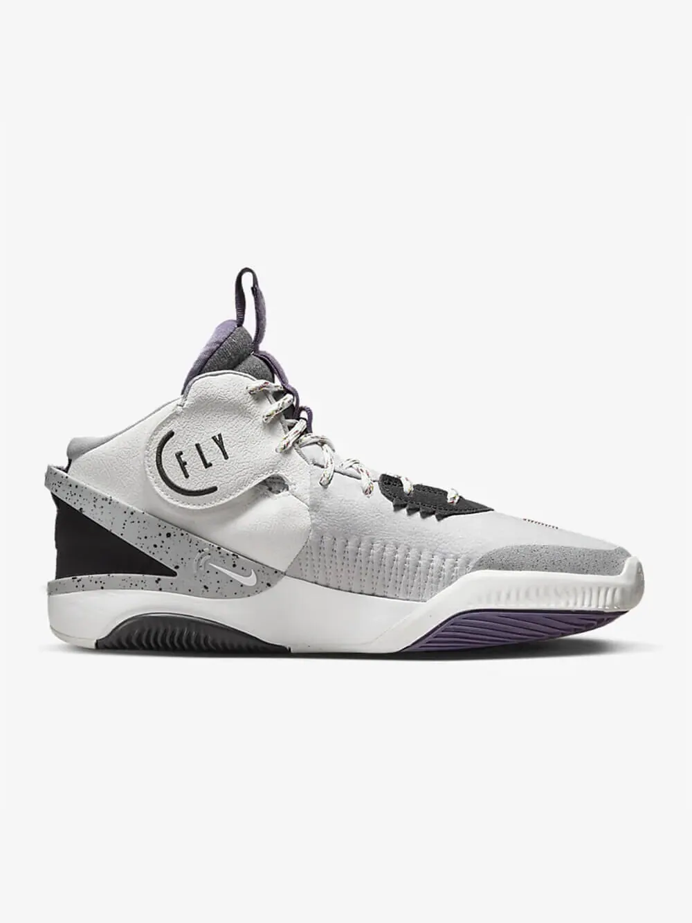 Баскетбольные кроссовки Nike Air Deldon "Together We Fly" — изображение 5 из 10, белый/серый