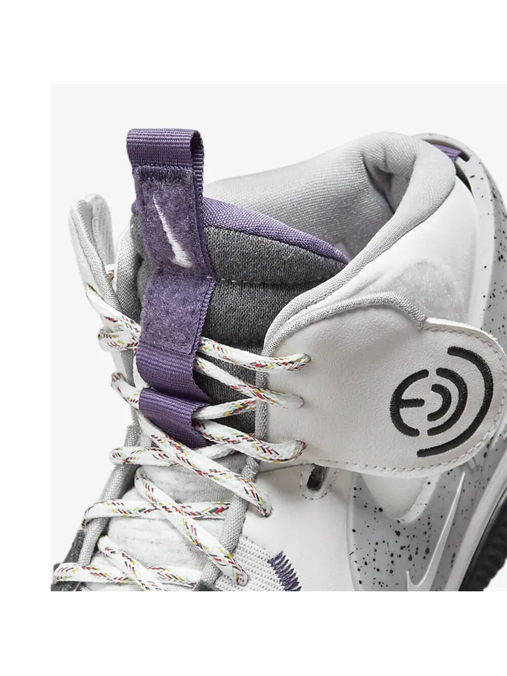 Баскетбольные кроссовки Nike Air Deldon "Together We Fly" — изображение 8 из 10, белый/серый
