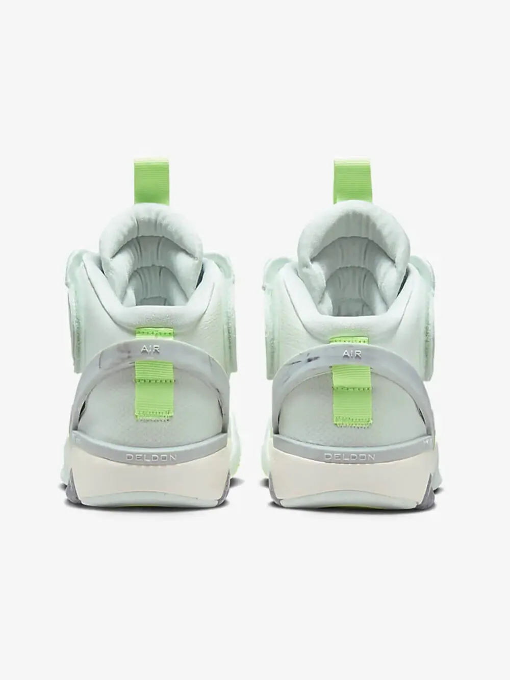 Баскетбольные кроссовки Nike Air Deldon "Together We Fly" — изображение 4 из 8, зеленый
