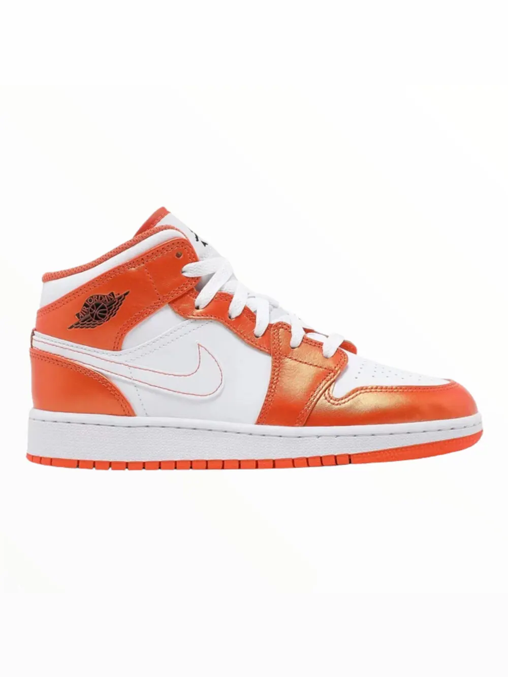 Кроссовки Nike Air Jordan 1 Mid SE GS — изображение 1 из 1, оранжевый