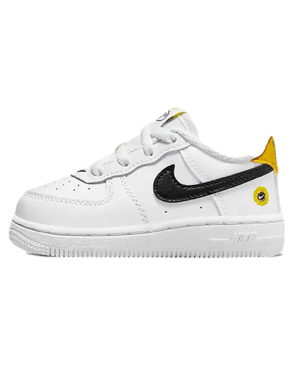 Кросcовки Nike Force 1 LV8 — изображение 1 из 7, белый/черный/желтый