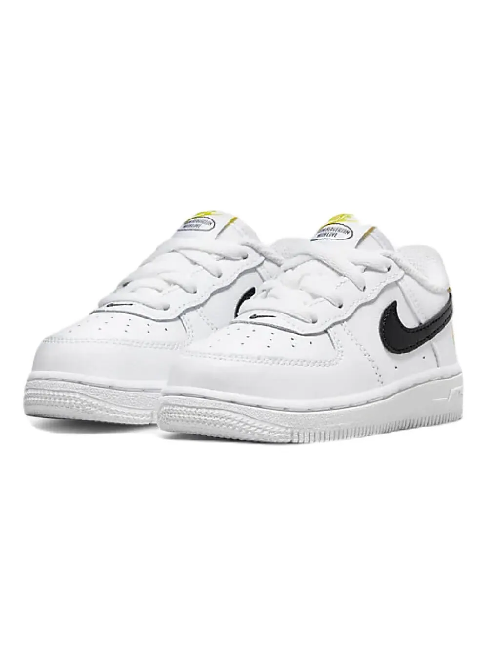 Кросcовки Nike Force 1 LV8 — изображение 2 из 7, белый/черный/желтый