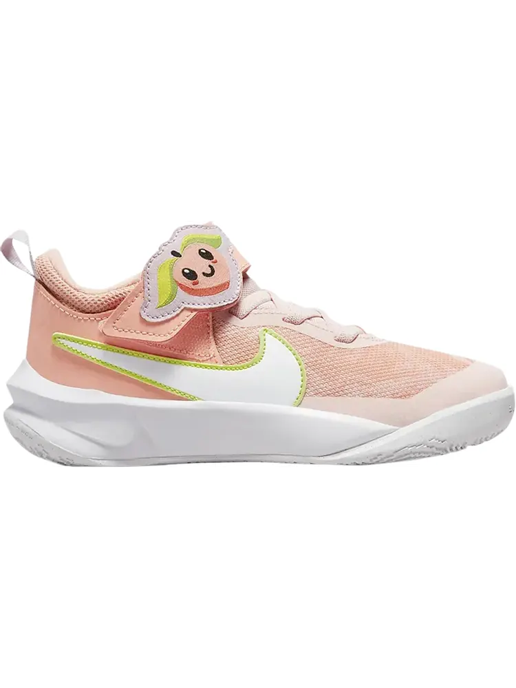 Кроссовки Nike Team Hustle D 10 Lil PS 'Peach' — изображение 1 из 1, розовый