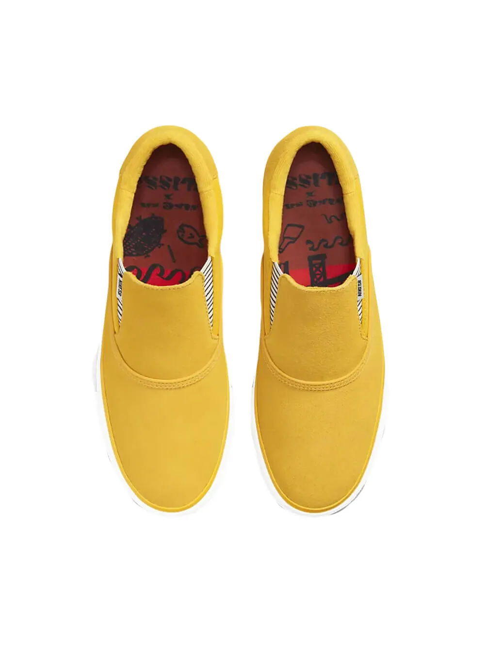 Кеды Nike SB Zoom Verona Slip PRM Elissa Steamer — изображение 2 из 4, желтый