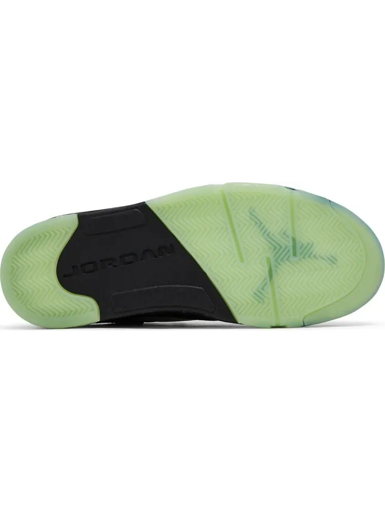 Кроссовки CLOT x Air Jordan 5 Retro Low Jade — изображение 4 из 11, черный