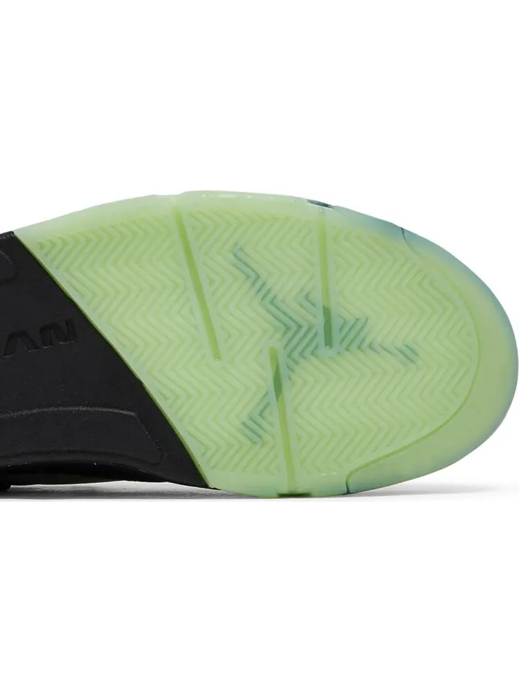 Кроссовки CLOT x Air Jordan 5 Retro Low Jade — изображение 5 из 11, черный