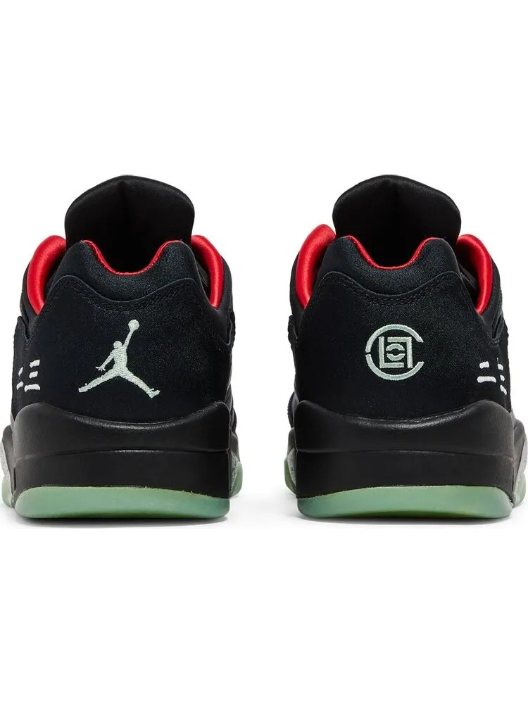 Кроссовки CLOT x Air Jordan 5 Retro Low Jade — изображение 6 из 11, черный