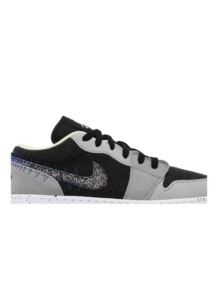 Кроссовки Air Jordan Air Jordan 1 Low SE GS 'Crater' — изображение 3 из 9