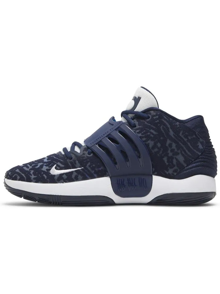 Кроссовки Nike KD 14 TB 'College Navy' — изображение 3 из 8, синий
