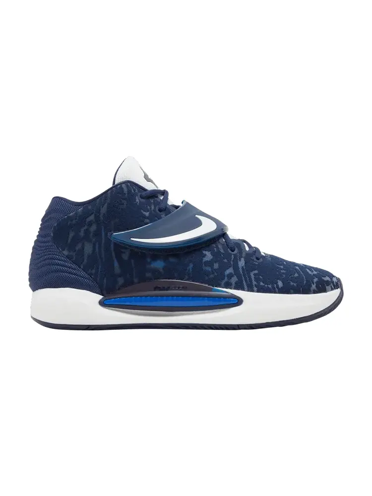 Кроссовки Nike KD 14 TB 'Midnight Navy' — изображение 1 из 9, темно-синий/белый