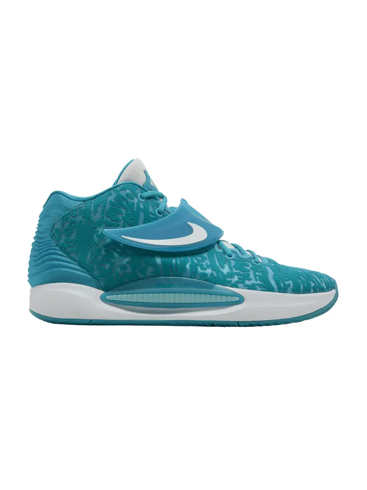 Кроссовки Nike KD 14 TB 'Rapid Teal' — изображение 1 из 9, белый