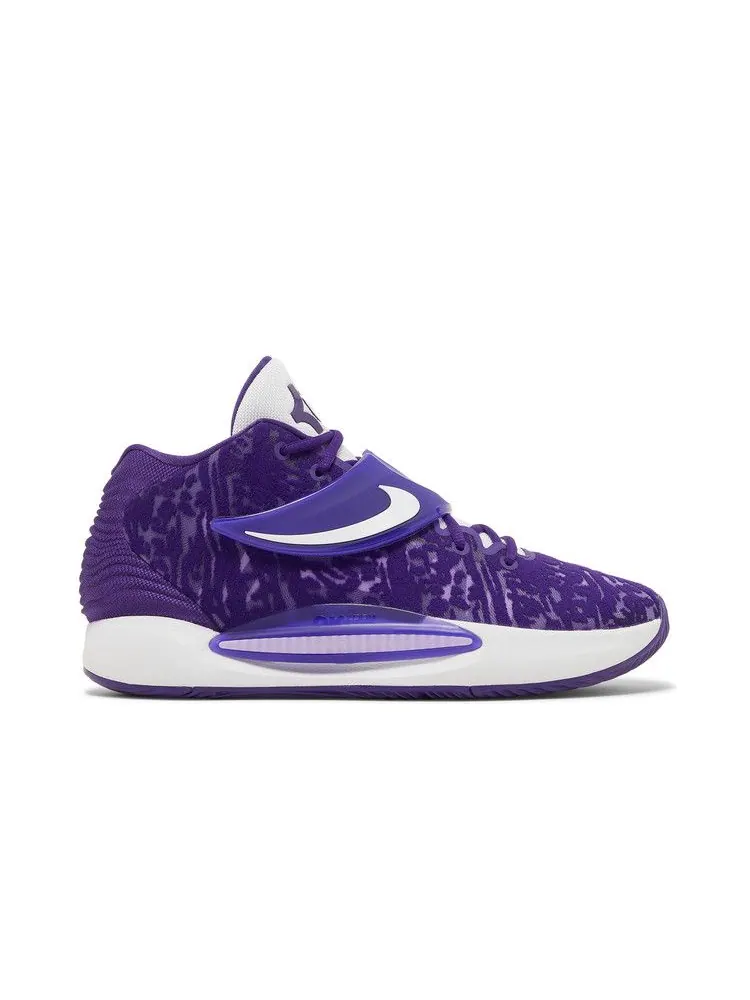 Кроссовки Nike KD 14 TB 'Court Purple' — изображение 2 из 9, фиолетовый/белый