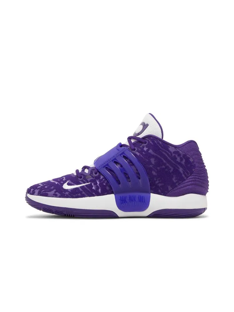 Кроссовки Nike KD 14 TB 'Court Purple' — изображение 4 из 9, фиолетовый/белый