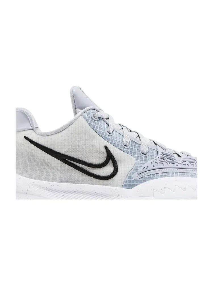 Кроссовки Nike Kyrie Low 4 TB 'Wolf Grey' — изображение 3 из 9, серый/черный/серый