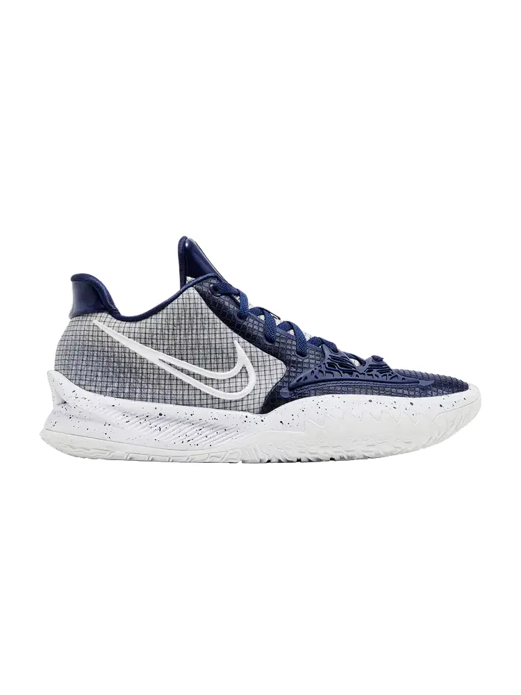Кроссовки Nike Kyrie Low 4 TB 'Midnight Navy' — изображение 1 из 9, темно-синий/белый