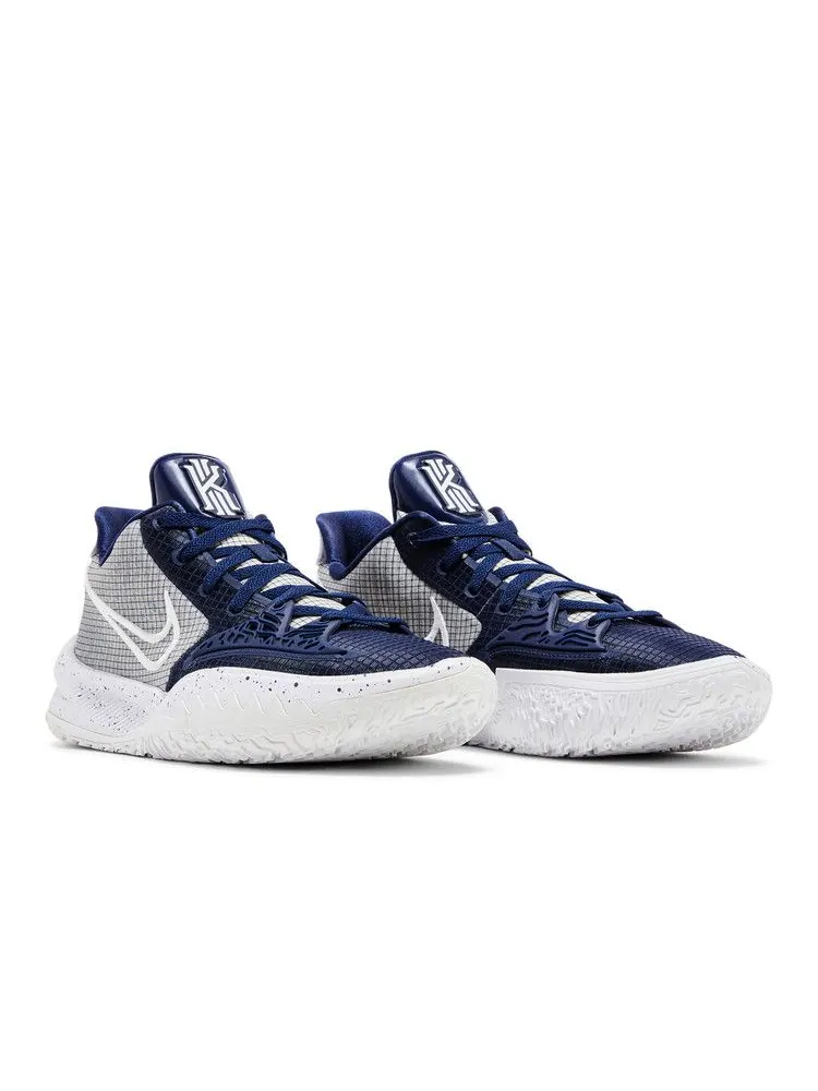 Кроссовки Nike Kyrie Low 4 TB 'Midnight Navy' — изображение 9 из 9, темно-синий/белый